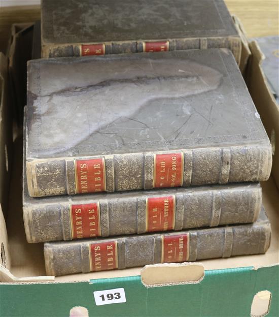 A leather bound Arabian Knights and other leather bounds- 2
